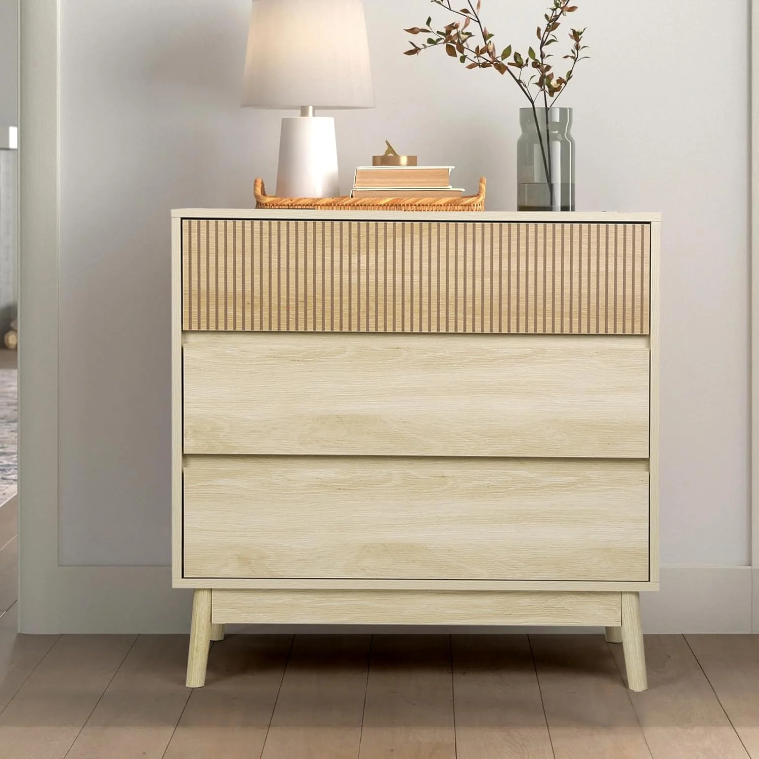 Optimized 3 Drawer Dresser Farmhouse Storage Chest with Wide Drawers3 Drawer Dresser Farmhouse Storage Chest with Wide Drawers Fast