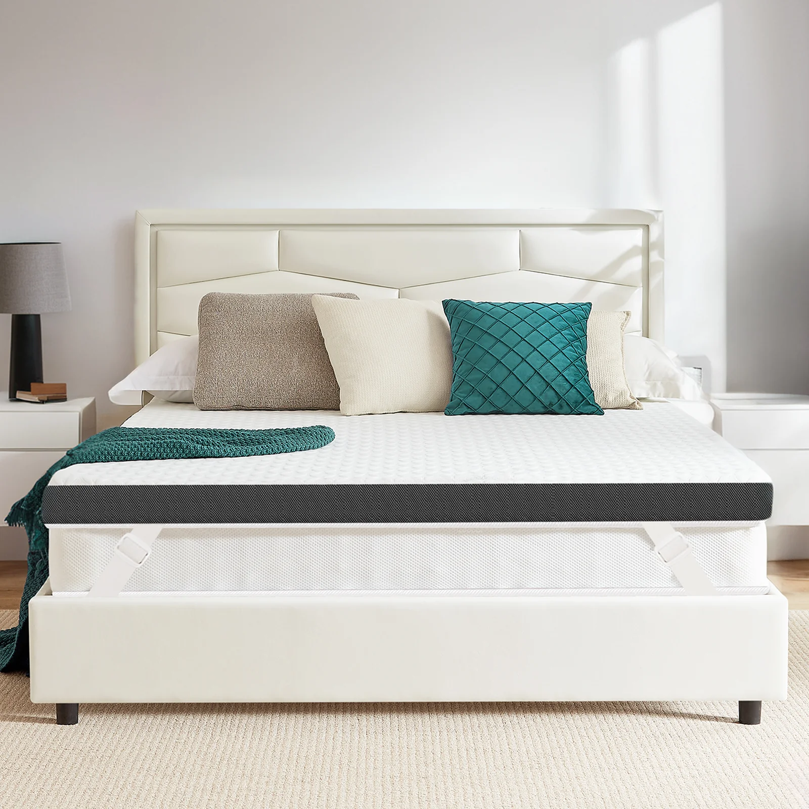 High-Performance 3 Inch Memory Foam Mattress Topper Reversible Mattress Topper Suitable for Indoor Camping3 Inch Memory Foam Mattress Topper Reversible Mattress Topper Suitable for Indoor Camping High-Quality