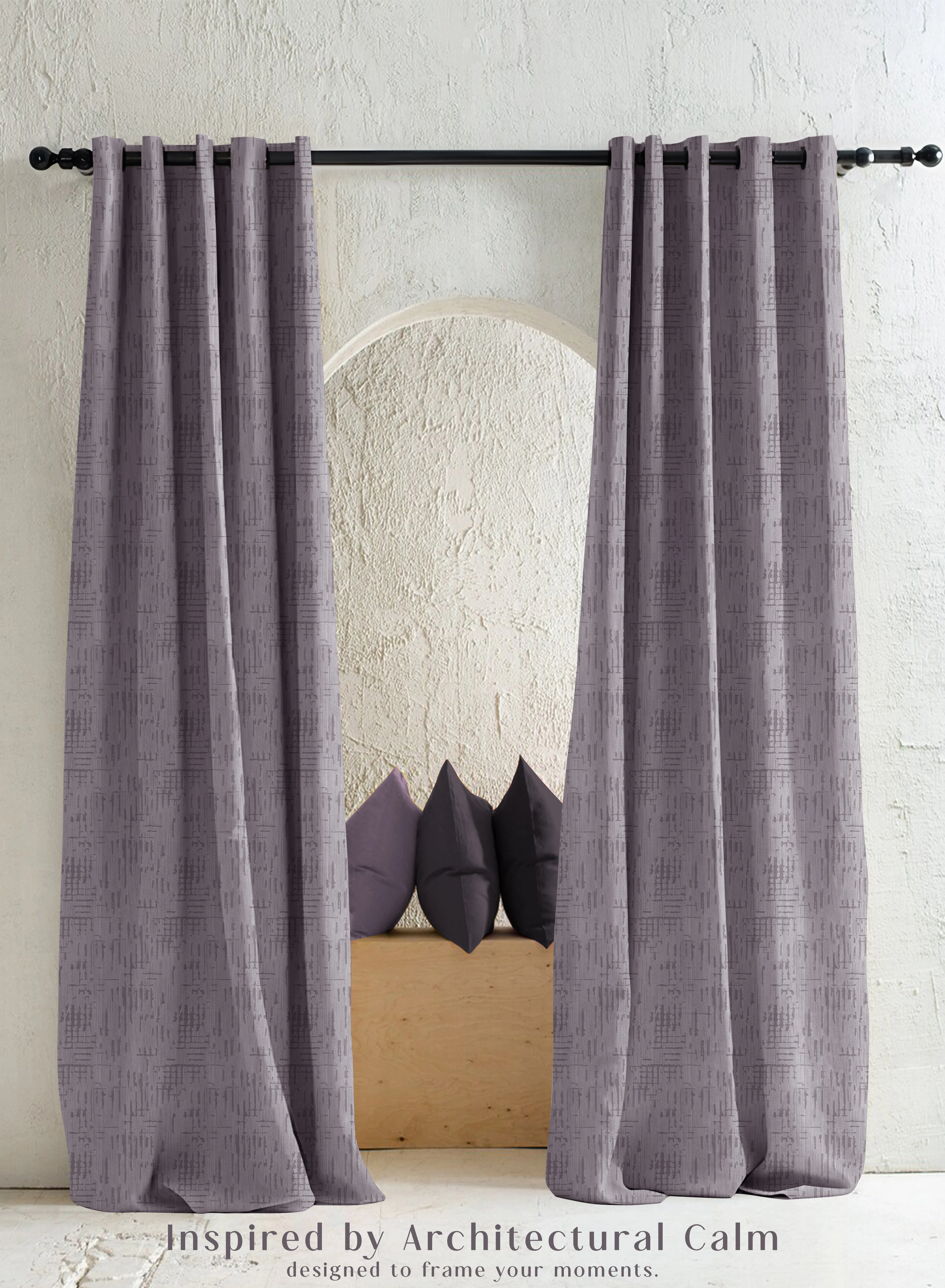 Responsible Elsa Textured Room Darkening Curtains Modern Aesthetic Gray Set of 2 Fully CustomizableThe Guide to Measuring and Choosing Curtains Contemporary