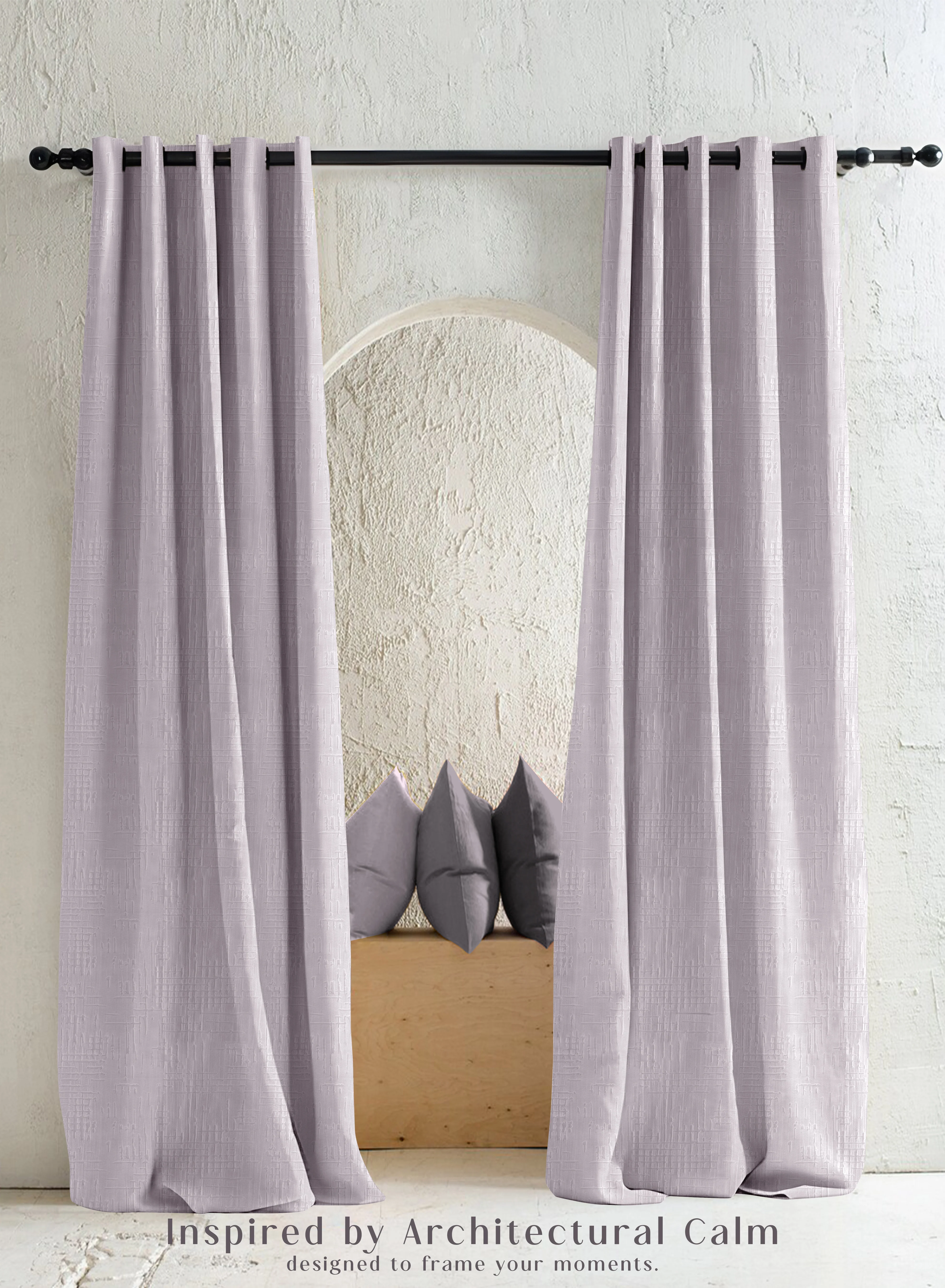 Soft Elsa Textured Room Darkening Curtains Modern Aesthetic Pearl White Set of 2 Fully CustomizableThe Guide to Measuring and Choosing Curtains Safe