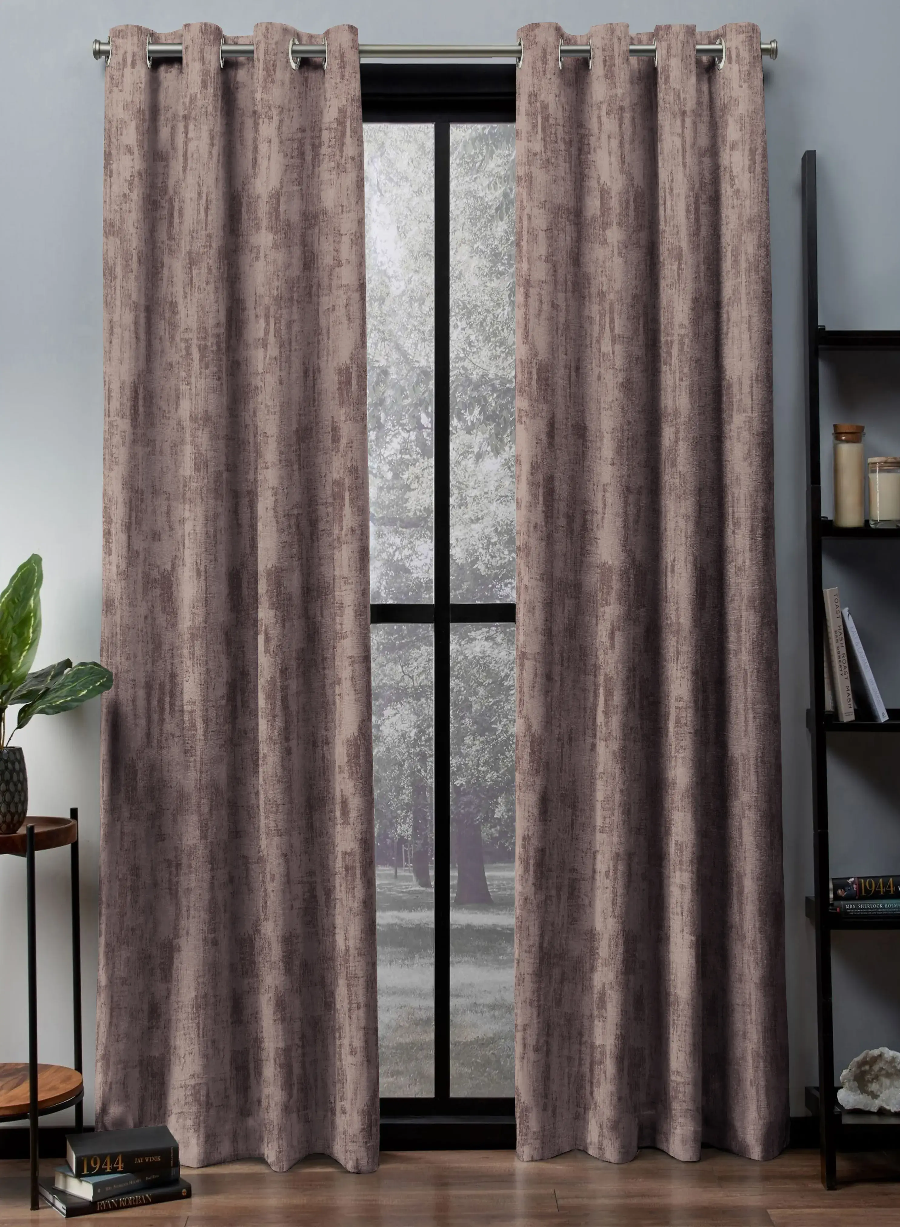User-Friendly Bling Rustic Vibe Blackout Curtains Cotton Brown Set of 2The Guide to Measuring and Choosing Curtains Powerful