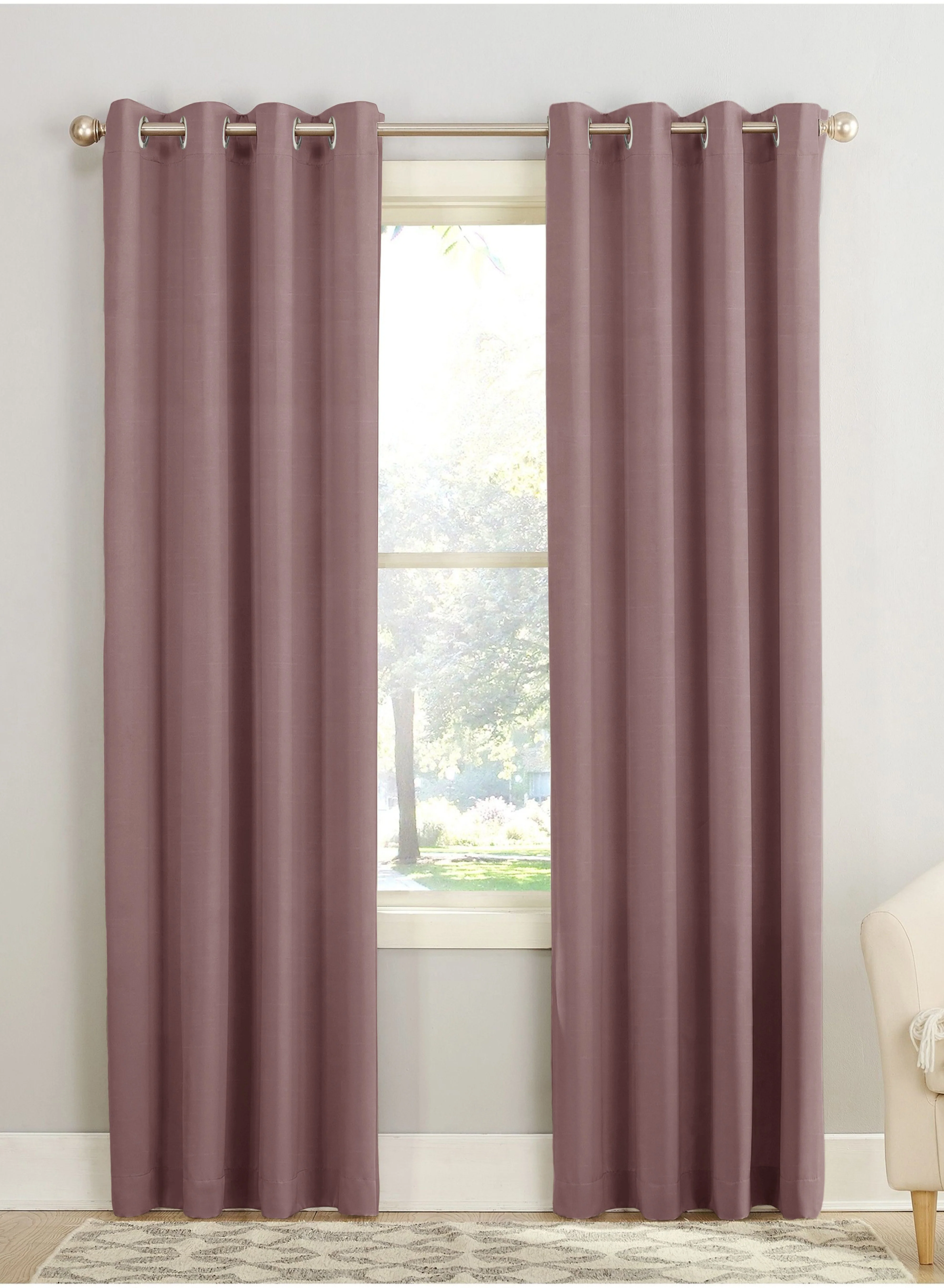 Unique Casper Plain Blackout Curtains Rouge Pink Set of 2The Guide to Measuring and Choosing Curtains Exceptional