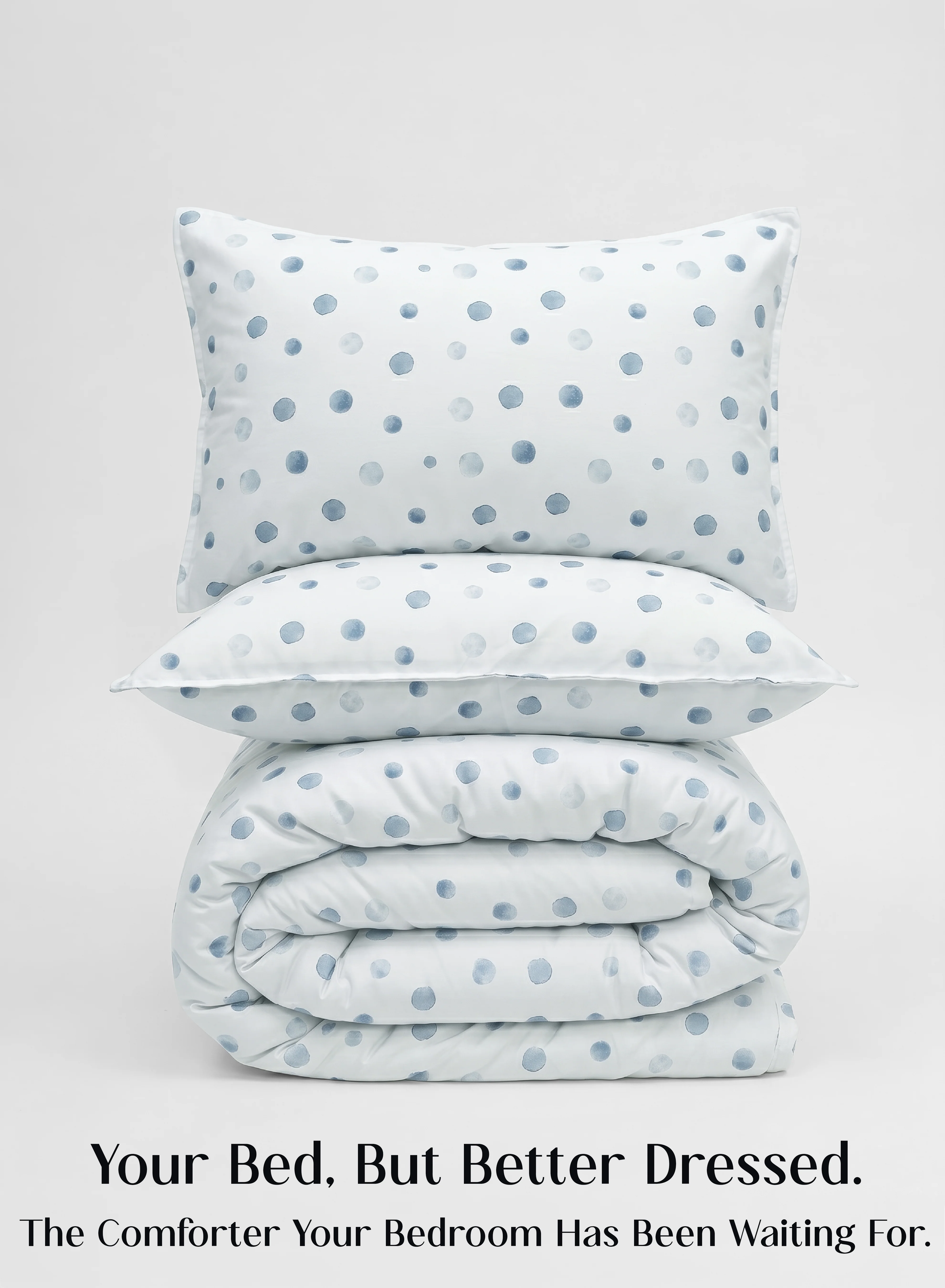 Clean Crayonic™ 5-Piece AC Comforter Set Signature Designer Comforter Set Bluebell Contemporary