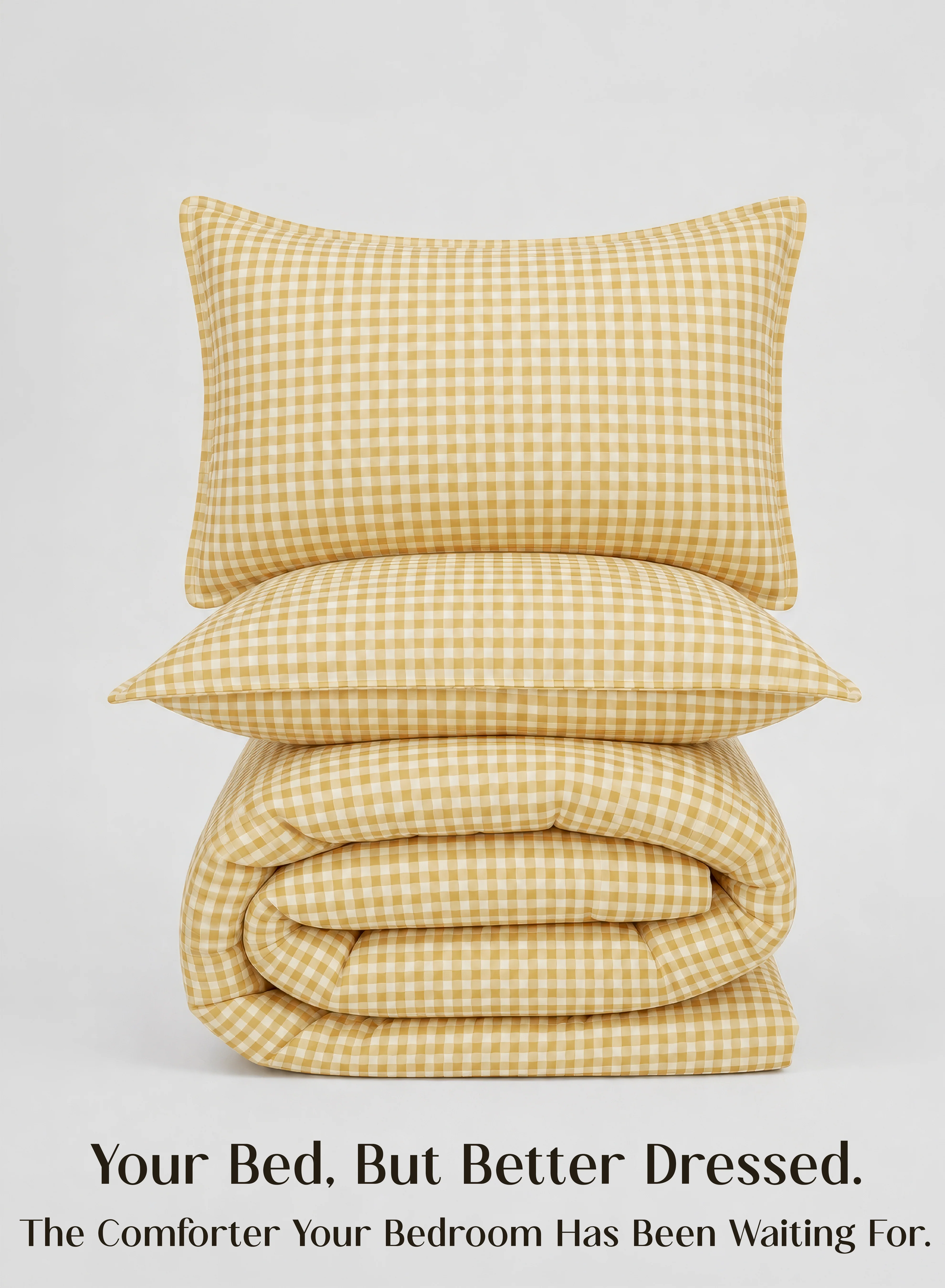 Comfortable Crayonic™ 5-Piece AC Comforter Set Signature Designer Comforter Set Sunlit Gingham Optimized