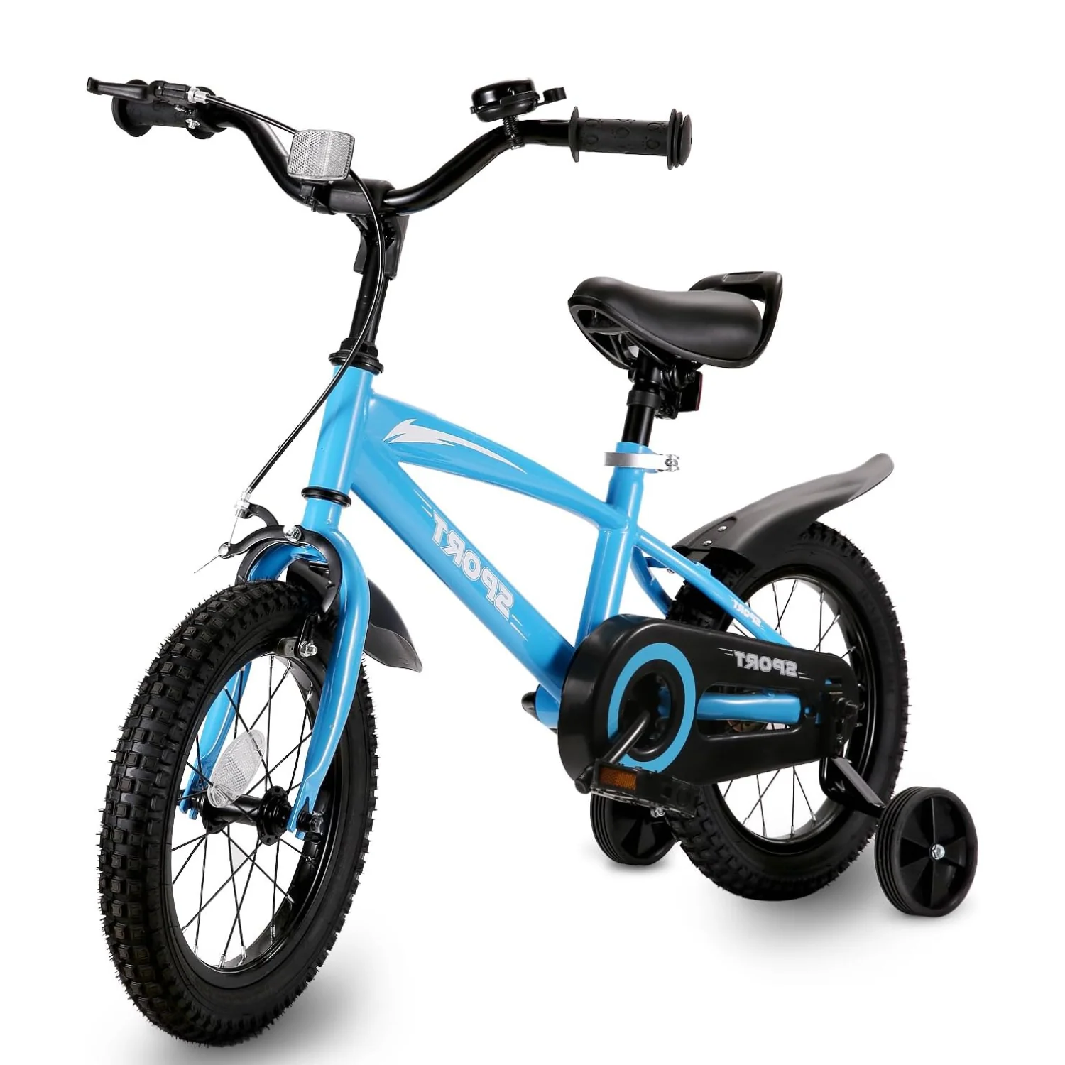 Specialty 14 Inch Kid's Bike with Training Wheels for Ages 5-814 Inch Kid's Bike with Training Wheels for Ages 5-8 Innovative