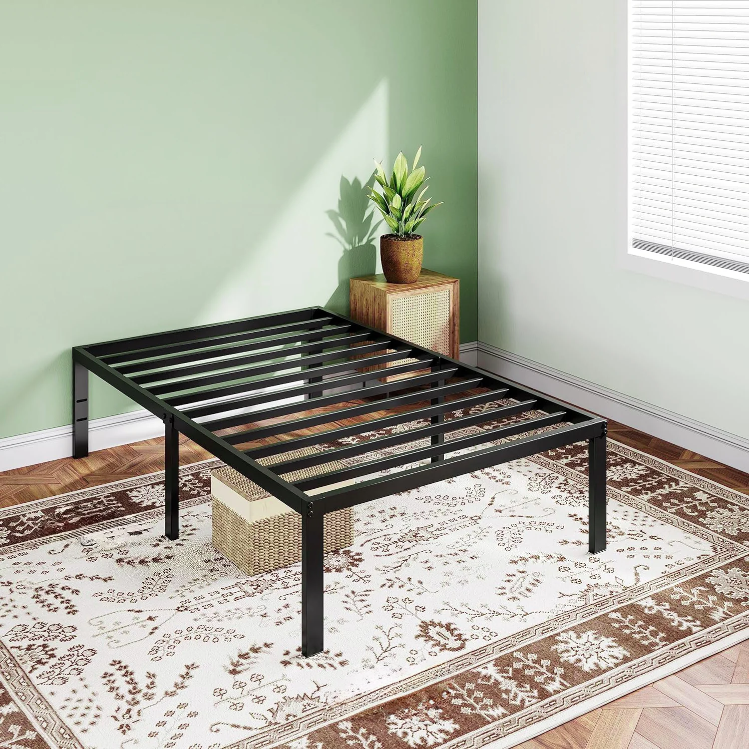 Premium Material Discontinued Twin Size Heavy Duty Metal Platform Bed Frame with Extra Large Underbed Storage No Springs Required Discontinued Twin Size Heavy Duty Metal Platform Bed Frame with Extra Large Underbed Storage No Springs Required Effective