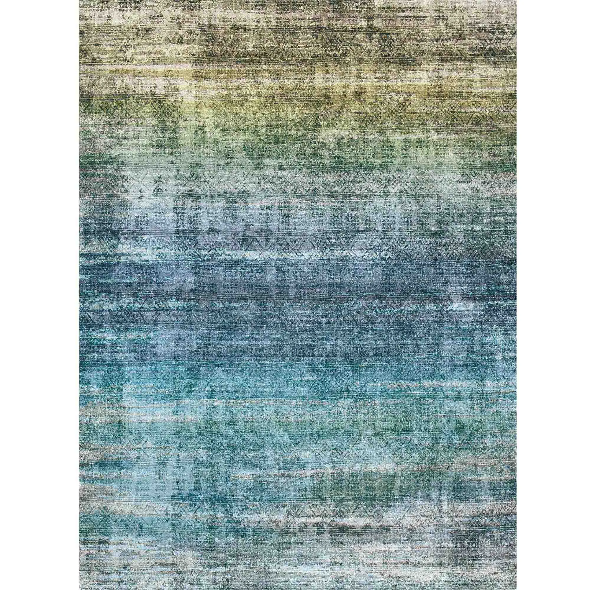 Functional Teal Abstract Area Rug Washable Non-Slip Modern Carpet for Bedroom Living Room Home DecorTeal Abstract Area Rug Washable Non-Slip Modern Carpet for Bedroom Living Room Home Decor Natural