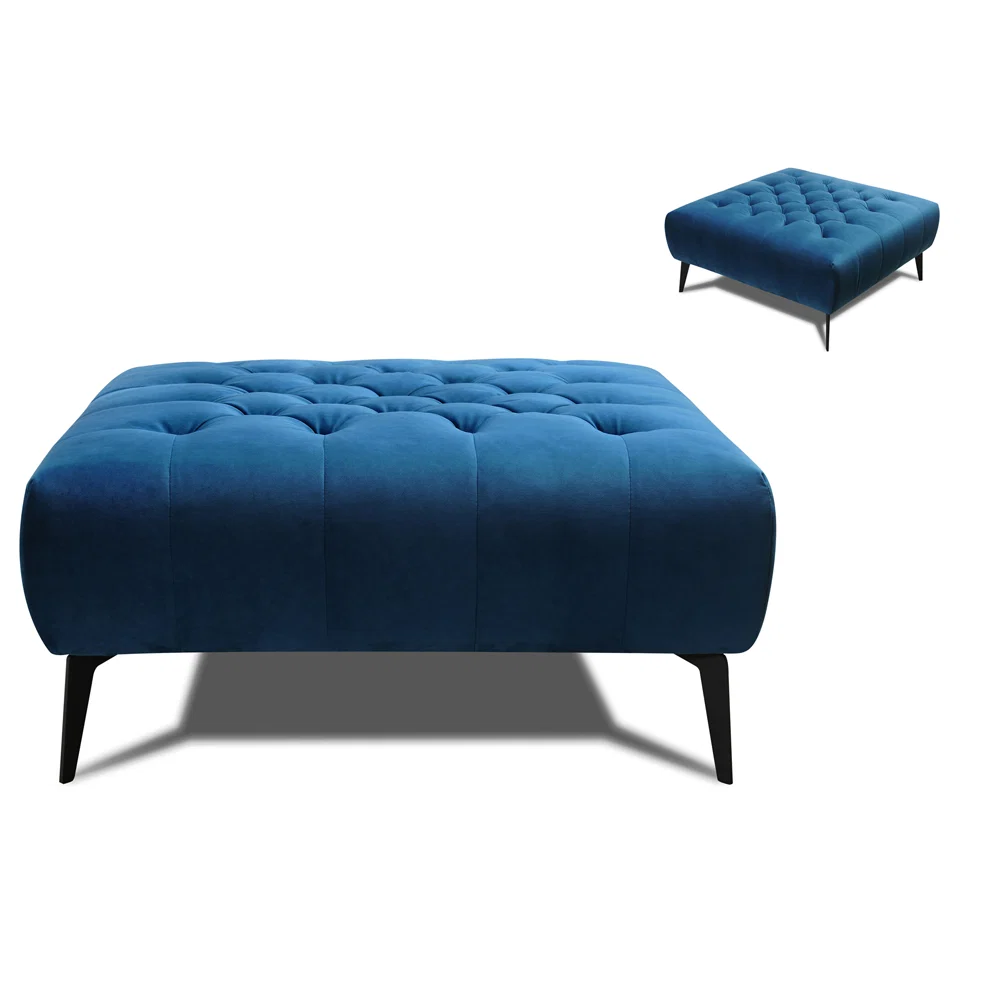 Trendy Stockholm Square Ottoman Easy-to-Use