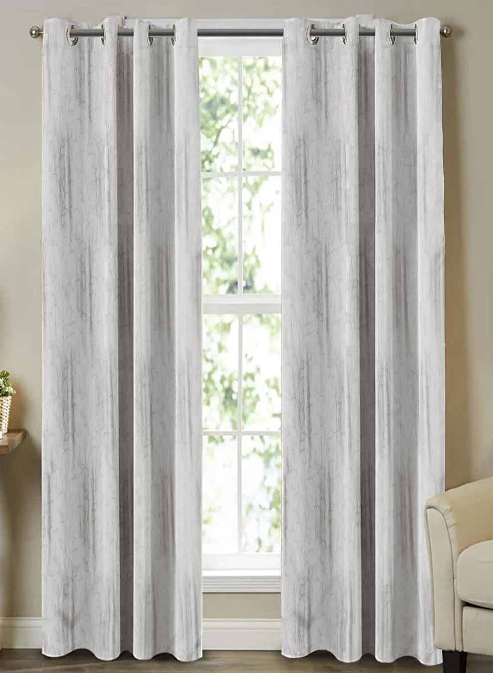 Selected Farella Jacquard Room Darkening Curtains Gray Set of 2 Pattern 3 The Guide to Measuring and Choosing Curtains Lightweight