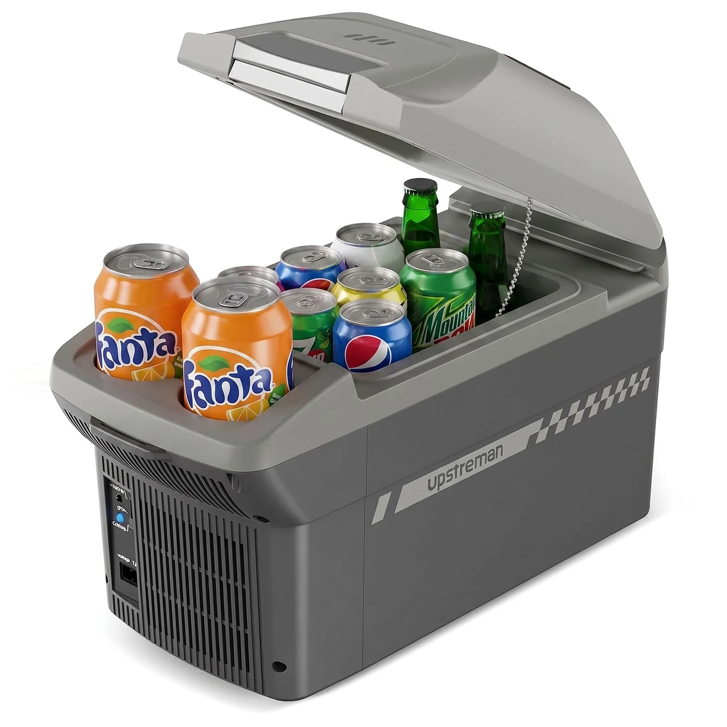 Powerful Electric Cooler Warmer Portable Car Fridge 10QT 9L 12V DC Thermoelectric Cooler Warmer for Car Camping Travel with Shoulder StrapElectric Cooler Warmer Portable Car Fridge 10QT 9L 12V DC Thermoelectric Cooler Warmer for Car Camping Travel with Shoulder Strap Functional