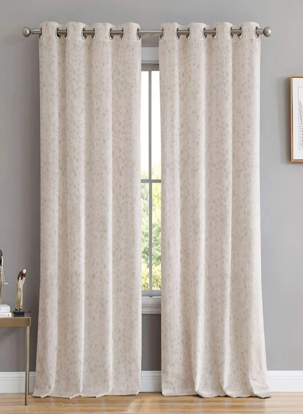 Exceptional Elwana Jacquard Blackout Curtains Off White Set of 2 Pattern 3 The Guide to Measuring and Choosing Curtains Secure