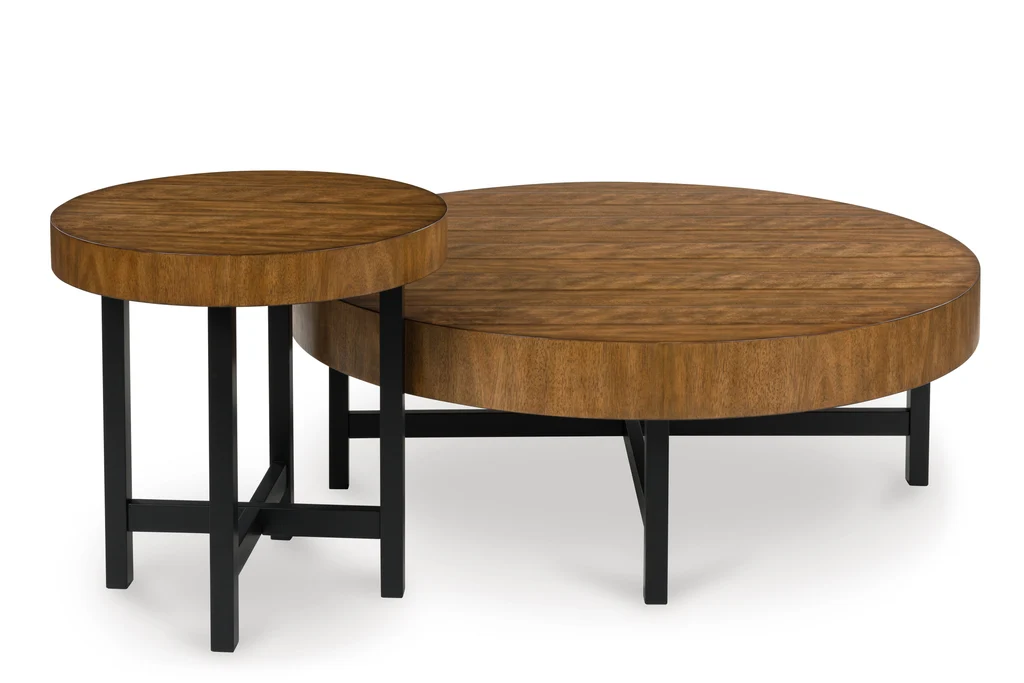 Optimized Steenlage Set of 2 Side Coffee Table Lightweight