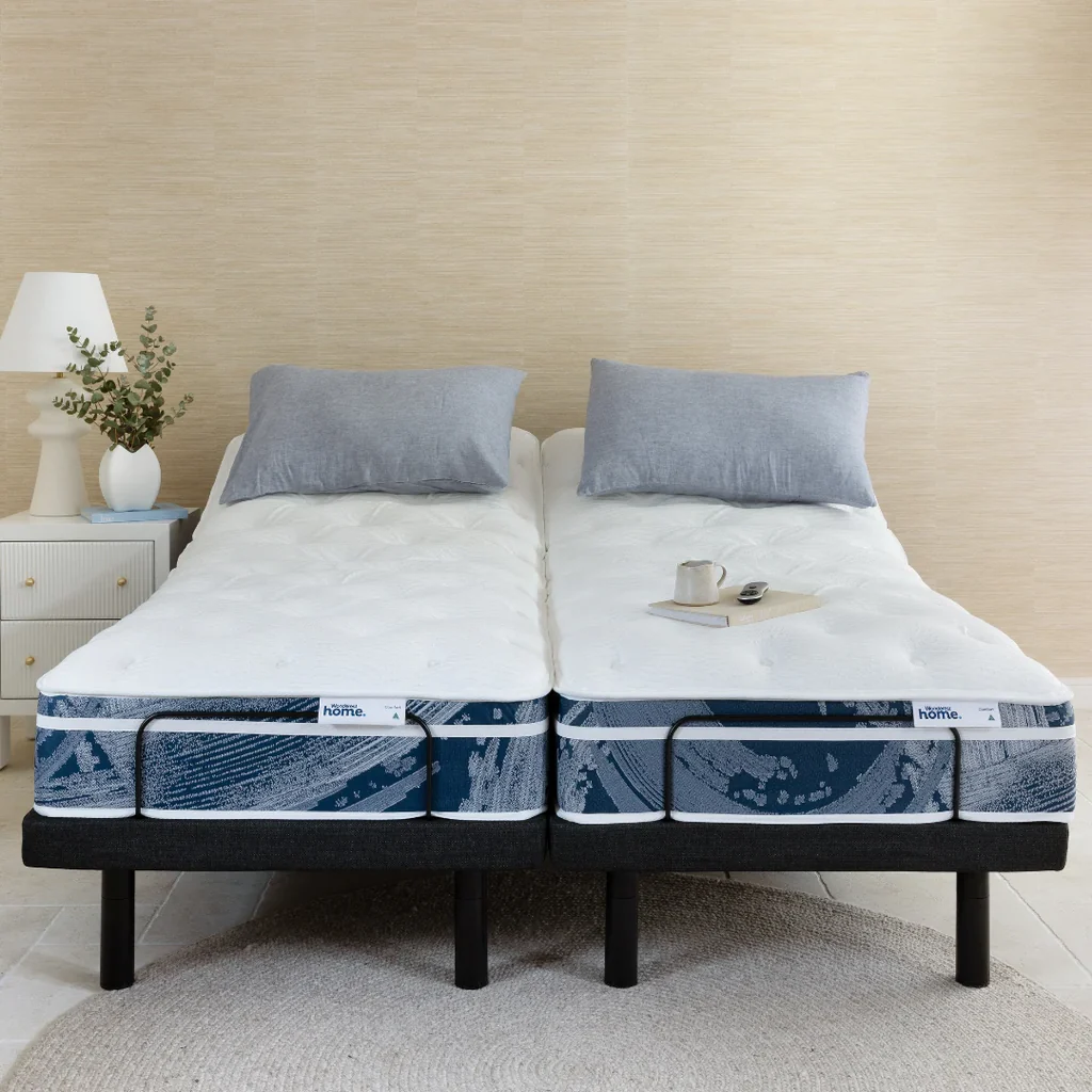 Artisan Mi Life Delta Wave Adjustable Bed Mattress Package Split King Enhanced