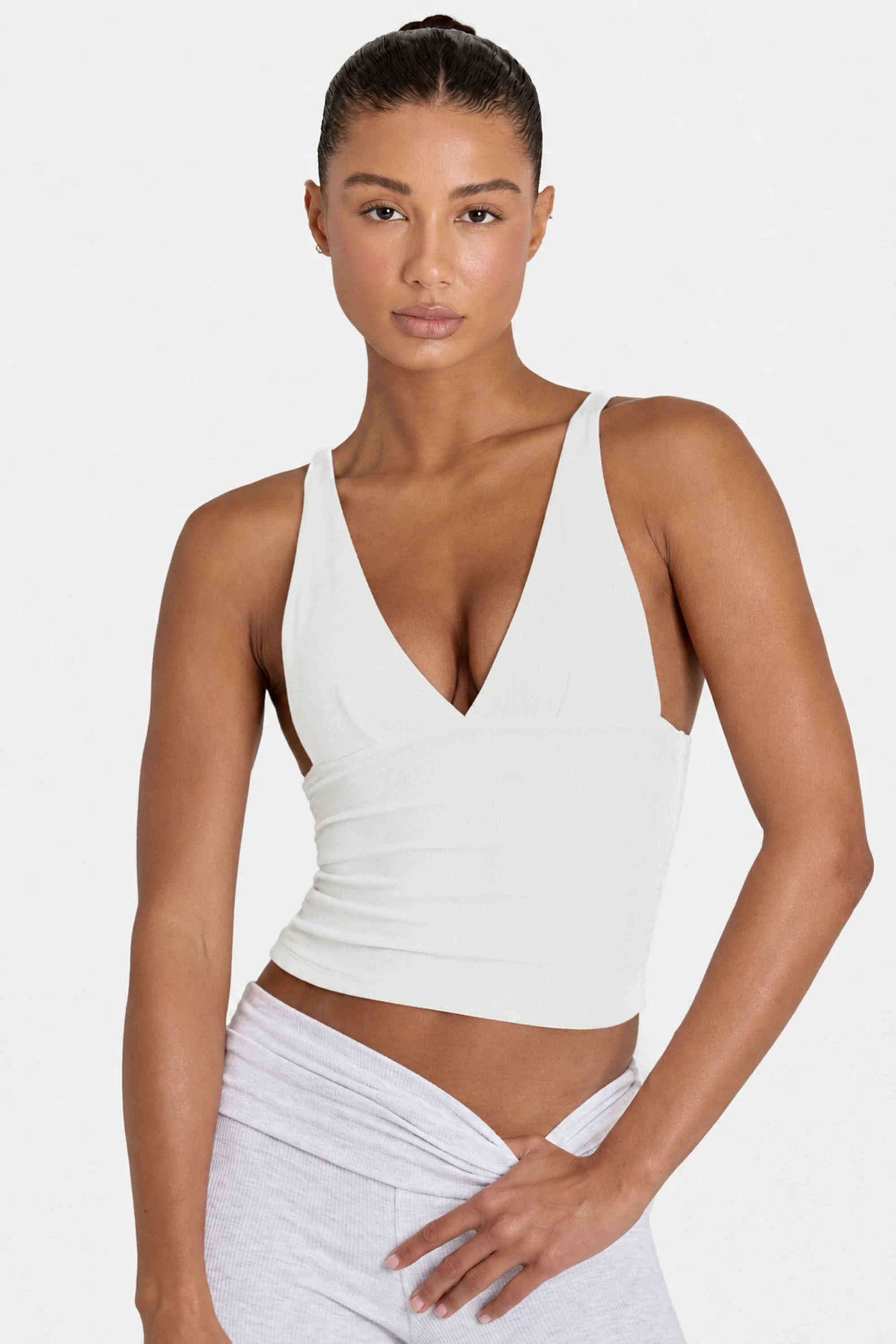 Refined ButterCloud™ Tank Top in Coconut Superior