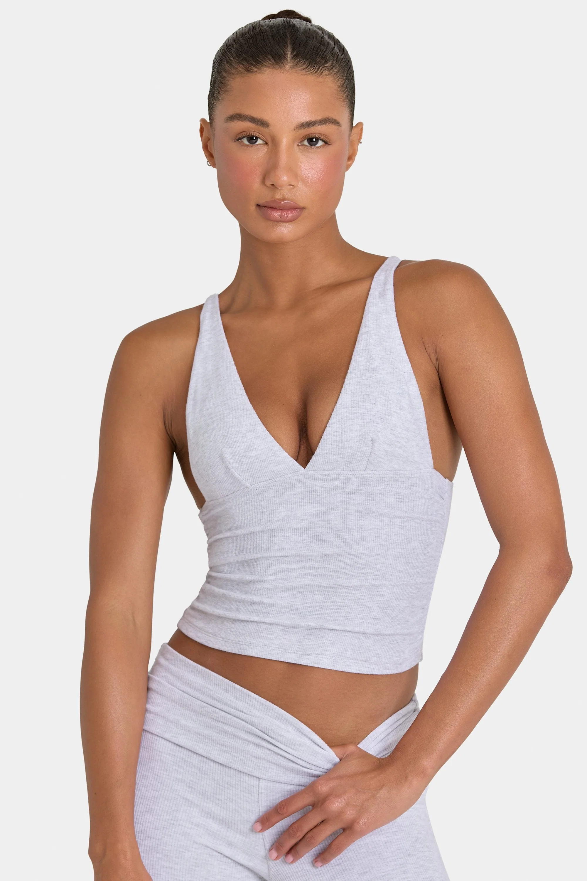 Practical ButterCloud™ Tank Top in Grey Marl Fashionable
