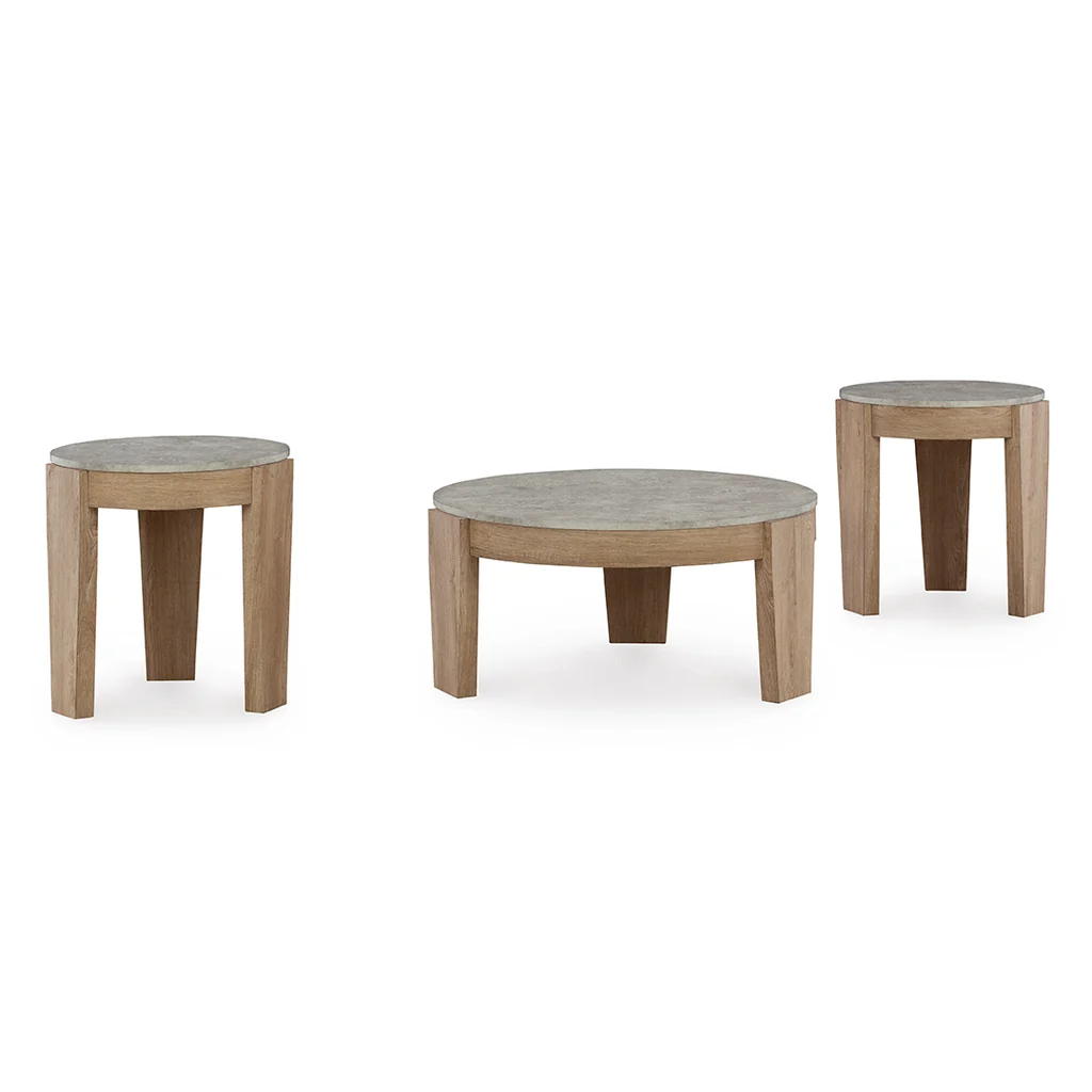 Innovative Guystone Set of 3 Occassional Tables Elite