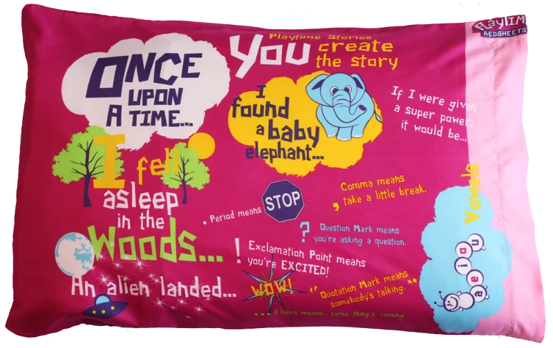 High-End Playtime Story Pillowcase Versatile