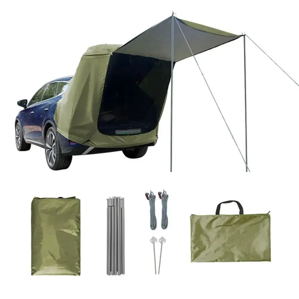 Artisan Outdoor Car Trunk Tent with Canopy – Extend Your Camping Space with a Tailgate Shelter Trendy