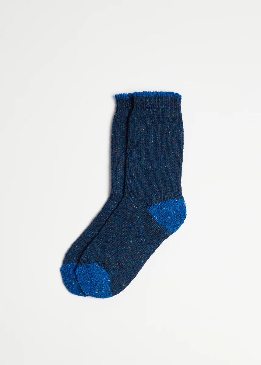 Long-Lasting Foxford Men's Walking Socks Navy High-Performance