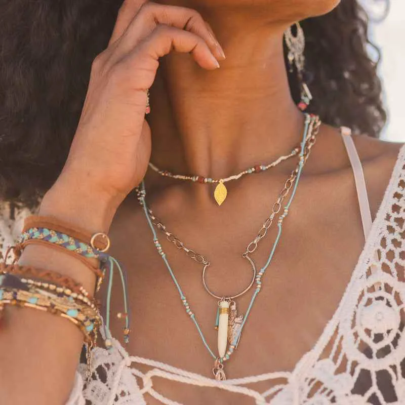 Classic Tusk Arrow Necklace Long-Lasting