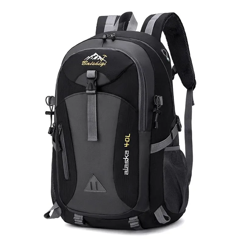 Stylish Waterproof Outdoor Travel Backpack – 20–55L Oxford Rucksack for Hiking Camping Mountaineering Selected