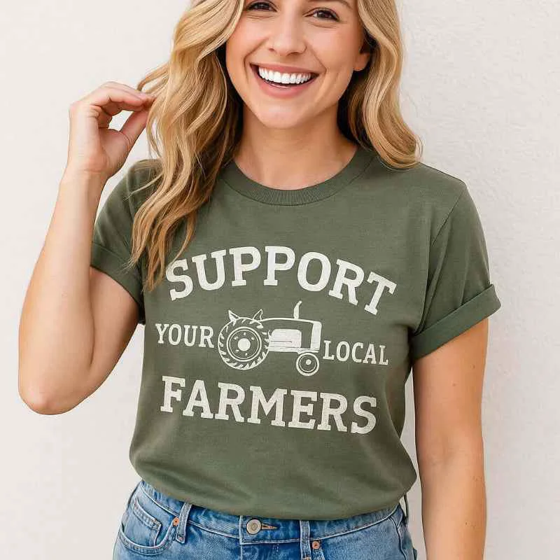 Soft Local Farmers Tee Enhanced