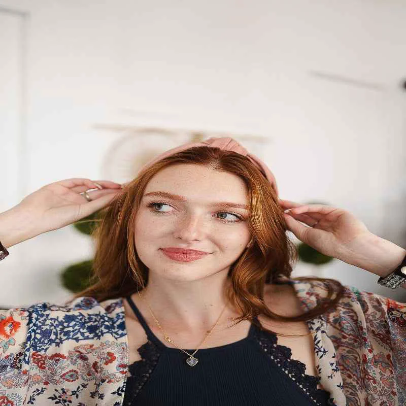Smart Striped Hair Wrap Proven