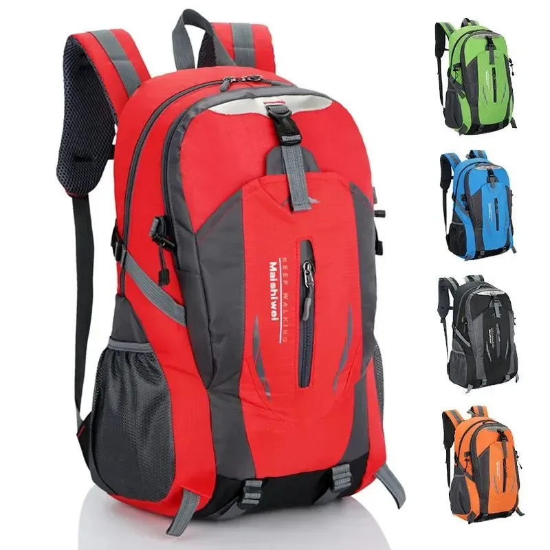 Comfortable Outdoor Mountaineering and Cycling Backpack - Unisex Sports and Travel Backpack for Men and Women Breathable