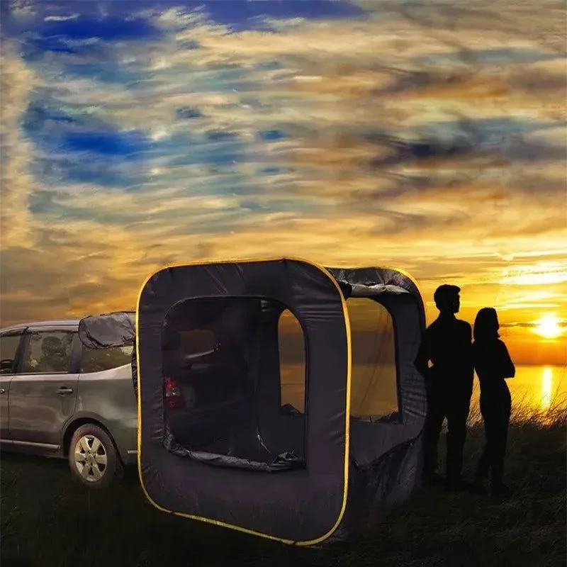 Original SUV Car Tent – Pop-Up Rear Trunk Camping Tent for Multi-Person Family Outdoor Adventures SUV Car Tent – Instant Pop-Up Shelter Attached to Your Vehicle Contemporary