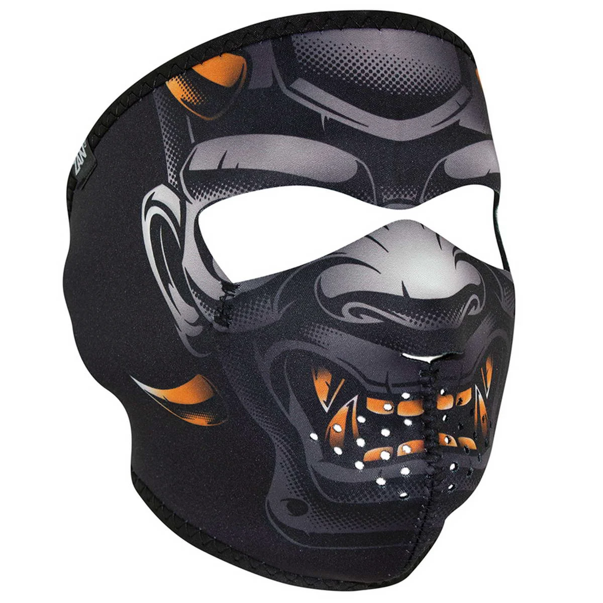 Organic ZanHeadgear WNFM470 Full Mask Neoprene - Horned Demon High-Quality
