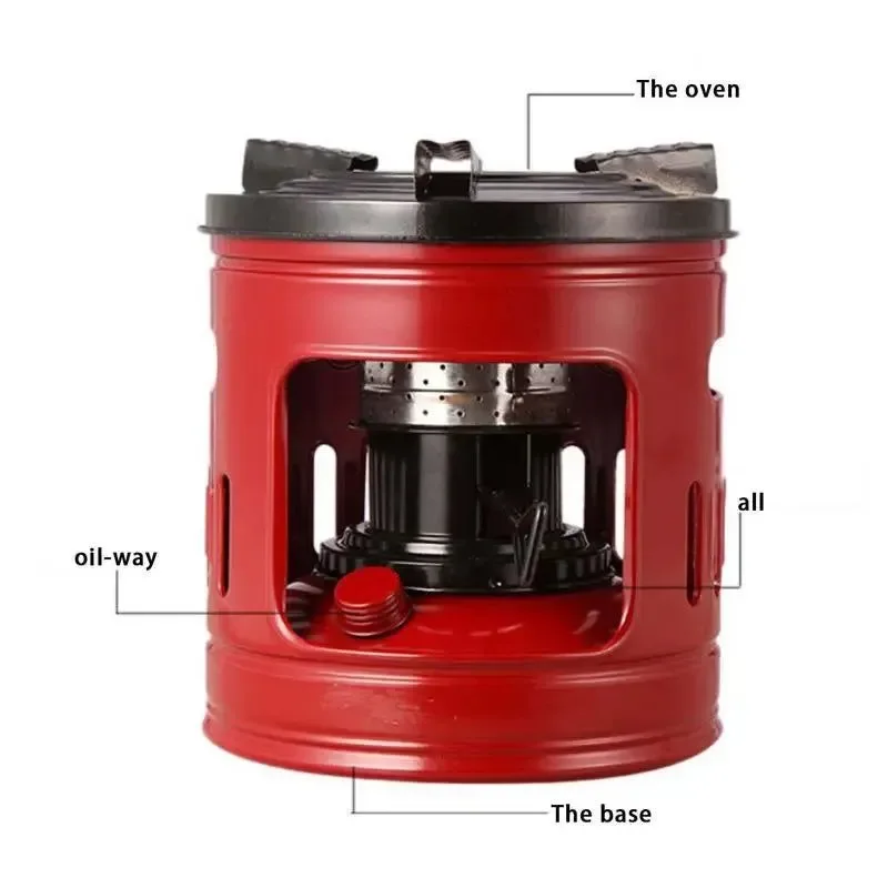 Modern 1.5L Portable Kerosene Camping Stove with Ignition Device Clean