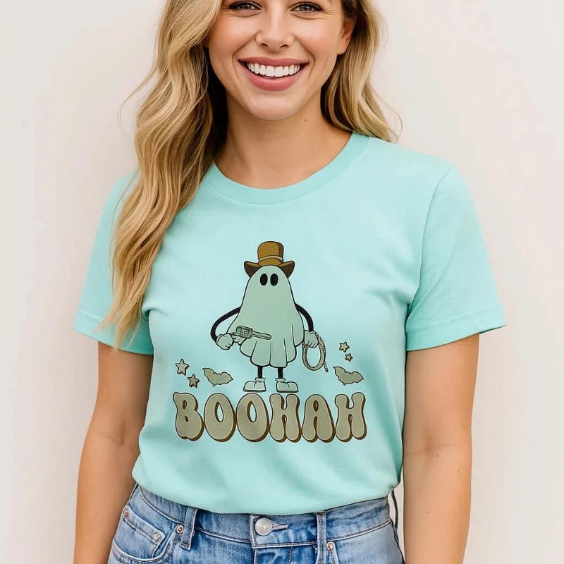 Outstanding Spooky Ghost T-Shirt Fine Crafted