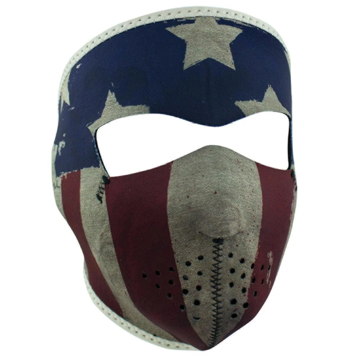 Lightweight ZanHeadgear WNFM408 Neoprene Full Face Mask Patriot Vintage Design Proven