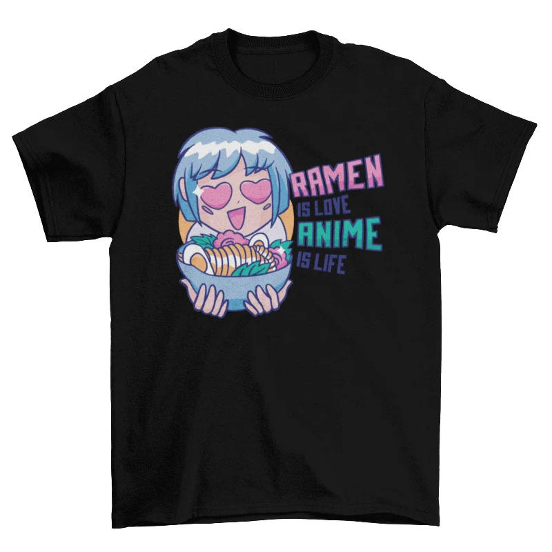 Practical Ramen Anime T-Shirt Specialty