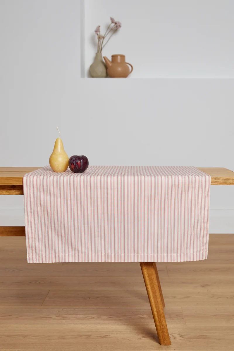Superior Foxford Rose Stripe Table Runner User-Friendly