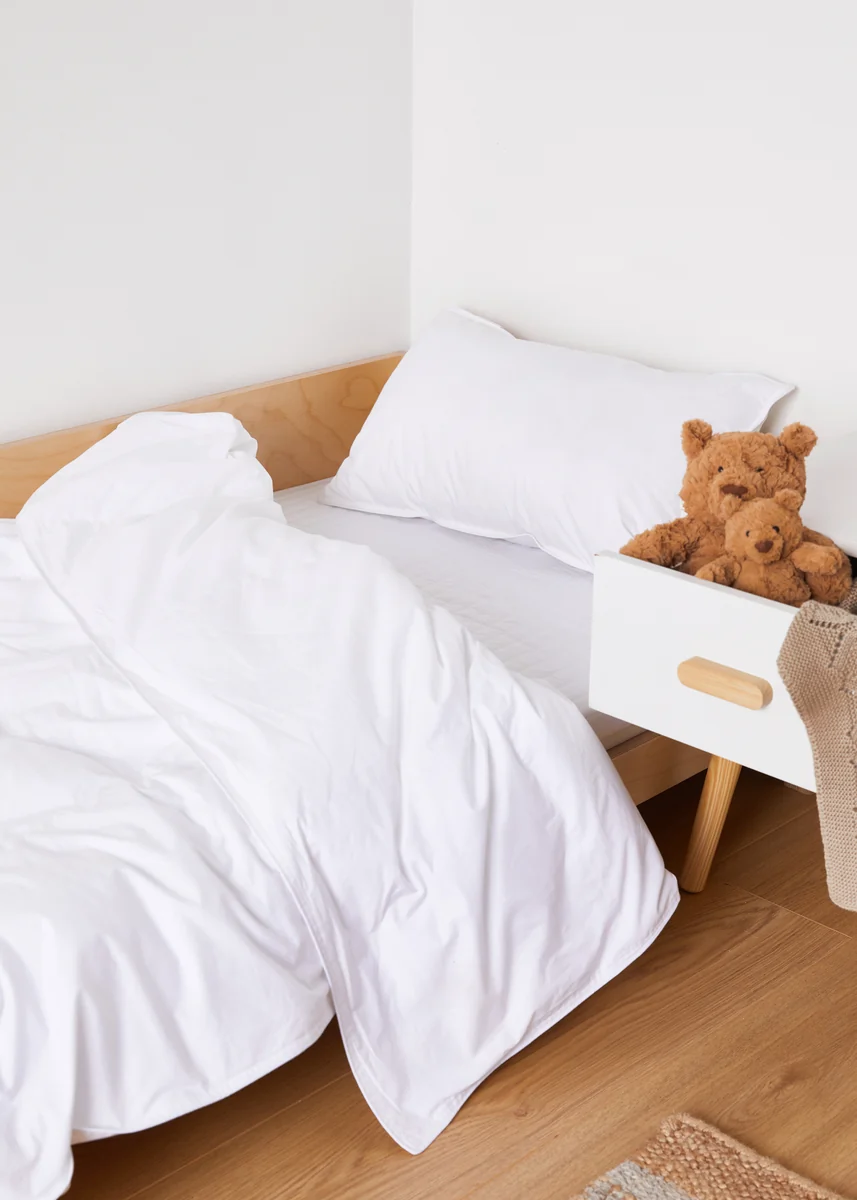 Green Foxford Toddler Duvet Pillow Set- 4.5 Tog Smart