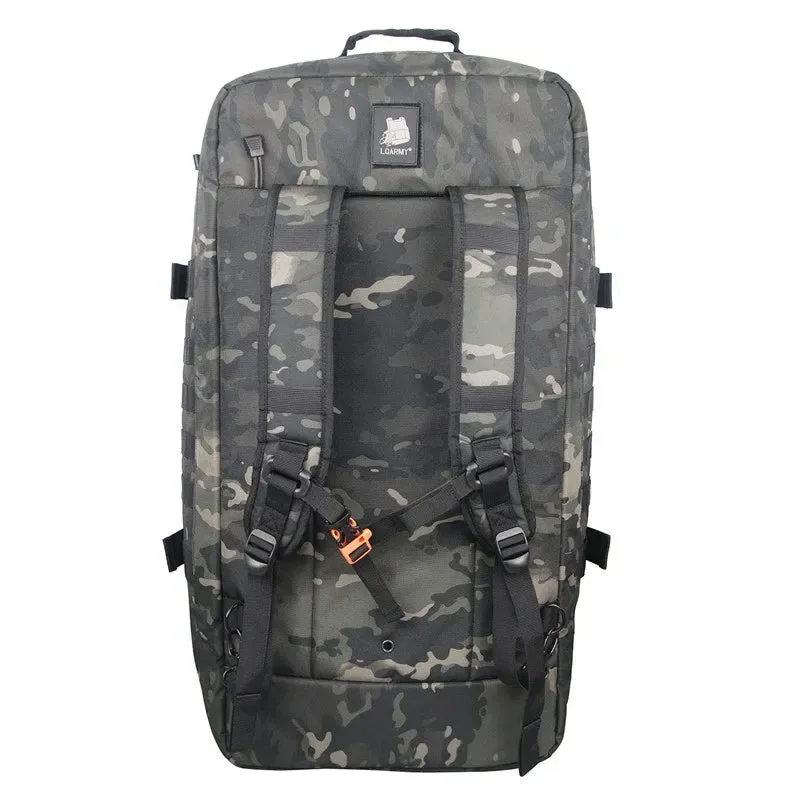 Exceptional Men's Tactical Waterproof Backpack Versatile Sport Gym Bag for Camping Hiking and Travel High-Quality