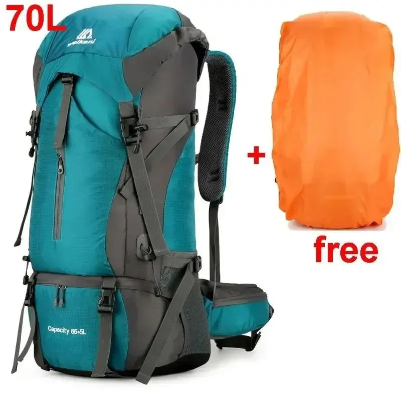 Consistent Waterproof Nylon Camping Travel Backpack I Gear for Outdoor Hiking and Mountaineering Expertly Made