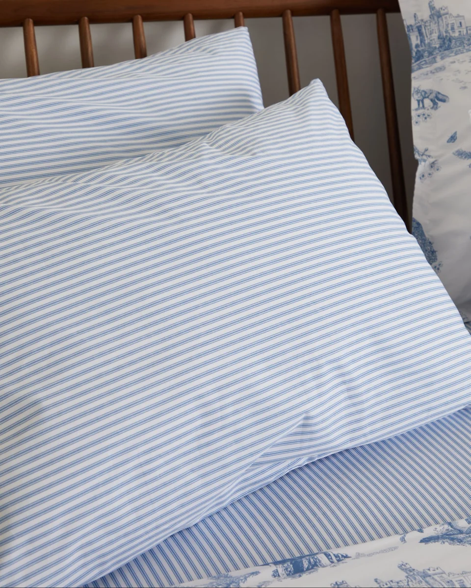 Secure Foxford Wild Atlantic Stripe Pillowcase Set Crafted