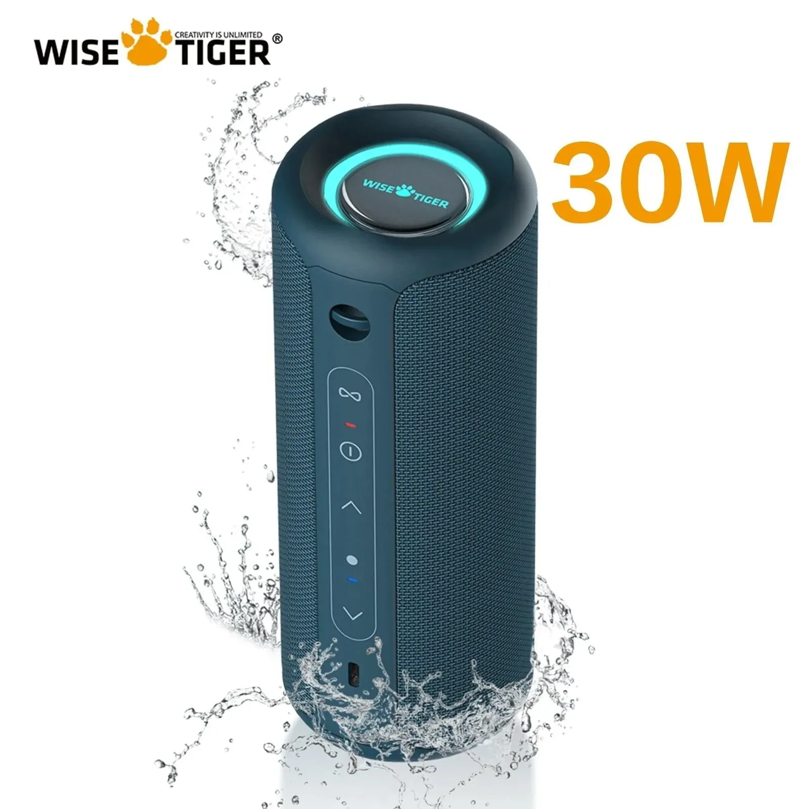 Reusable P3 Bluetooth Speaker 30W Portable Speaker Unique