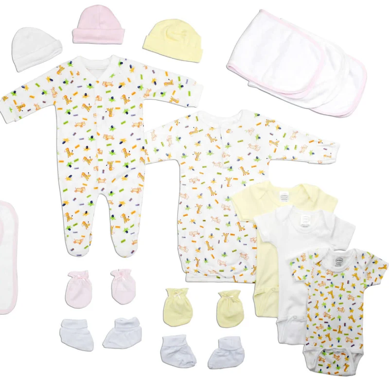 Detailed Soft Cotton Layette Set User-Friendly