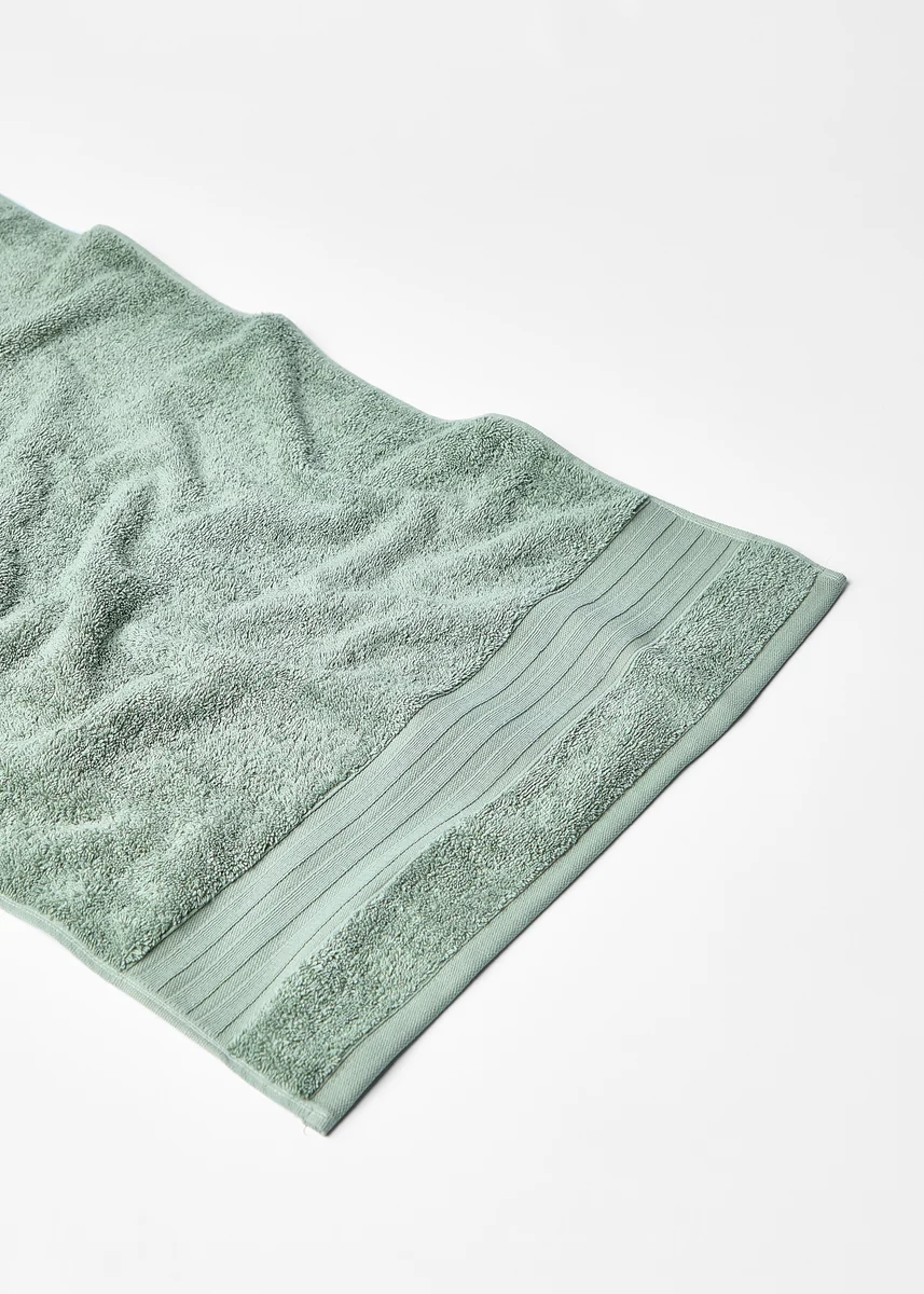 Prestigious Foxford Luxury Cotton Hand Towel - Eucalyptus Practical