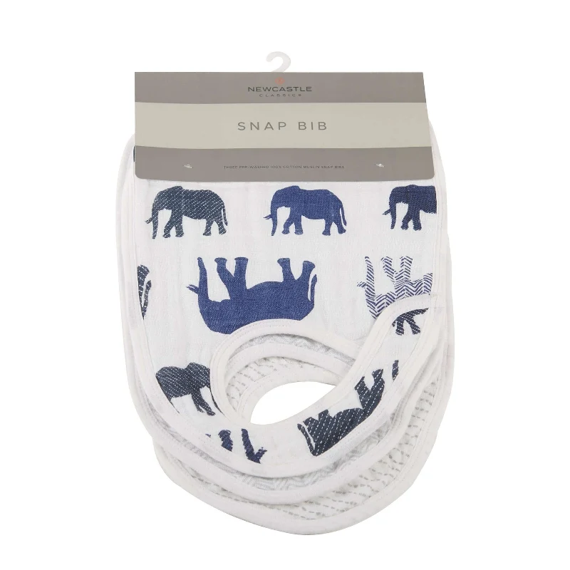 Outstanding Wild Elephant Bibs Trendy