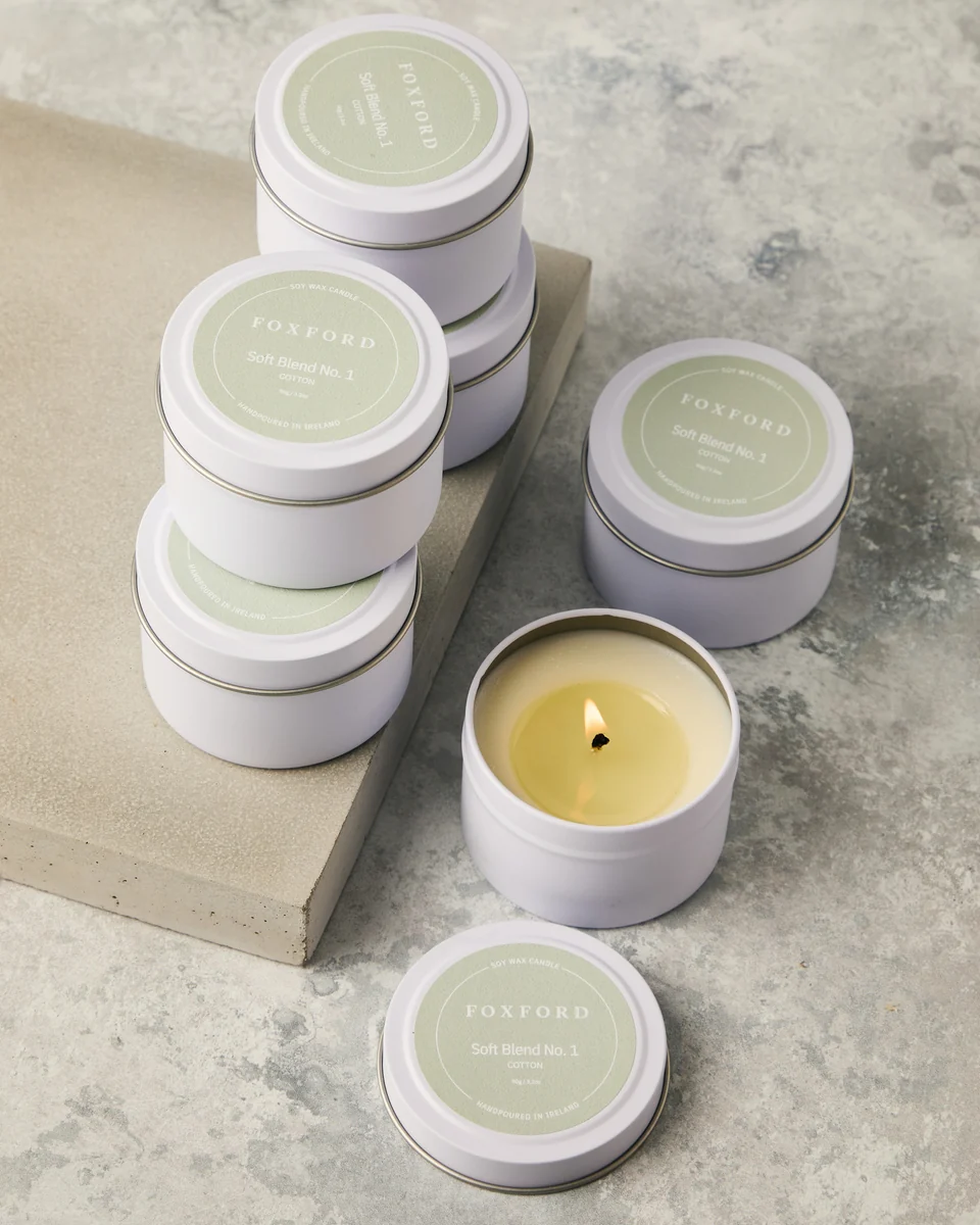 Optimized Foxford No.1 Cotton Travel Candle 90g Luxury