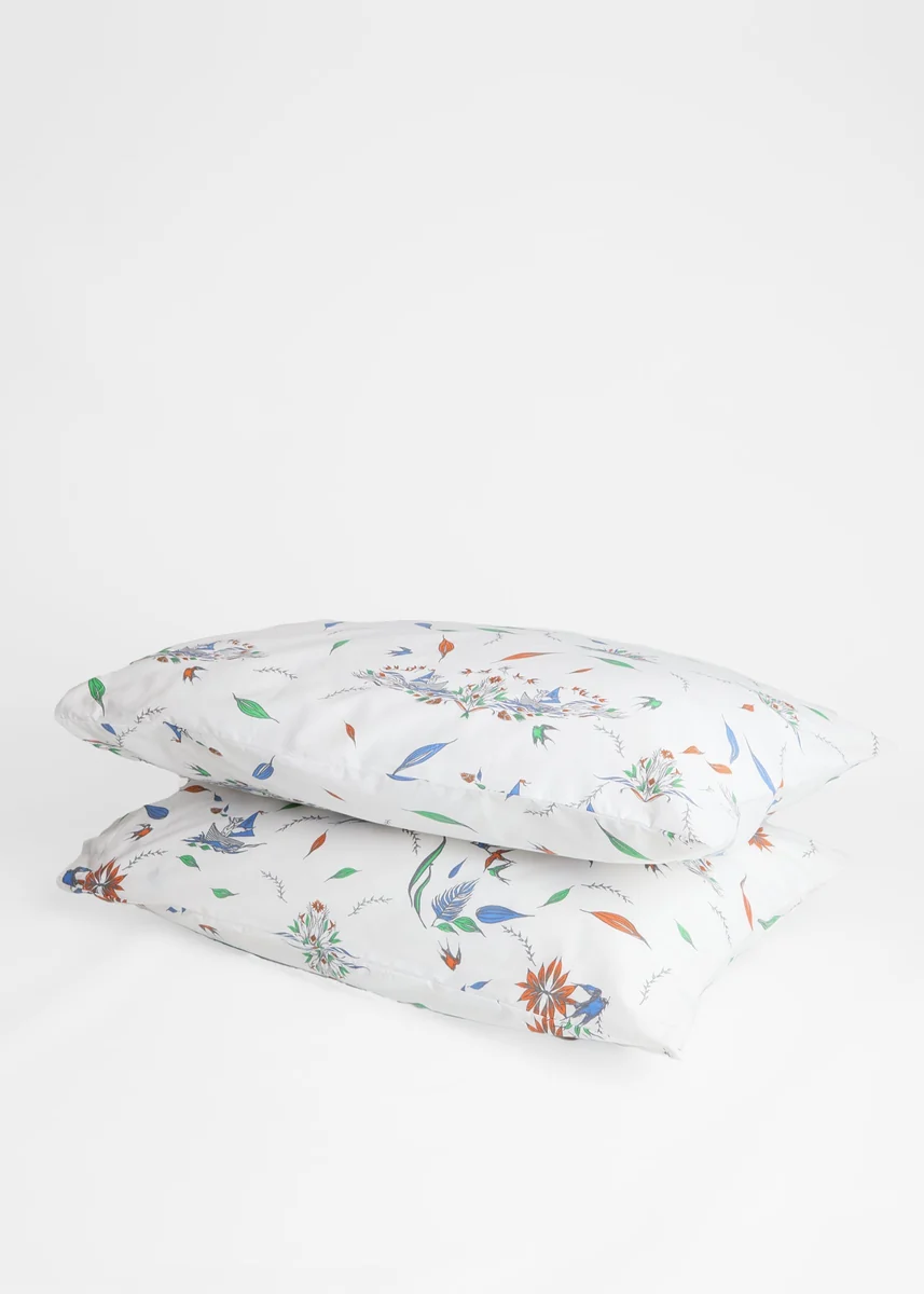 Unique Foxford Fox Friends Pillowcase Pair Eco-Friendly