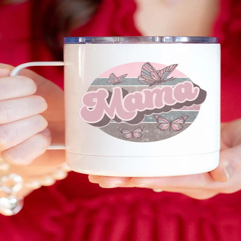 Durable Mama Floral Coffee Cup Traditional