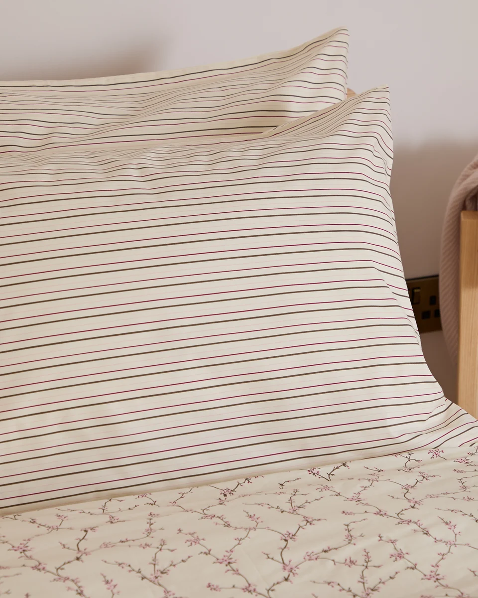 Easy-to-Use Foxford Tess Stripe Pillowcase Set Selected
