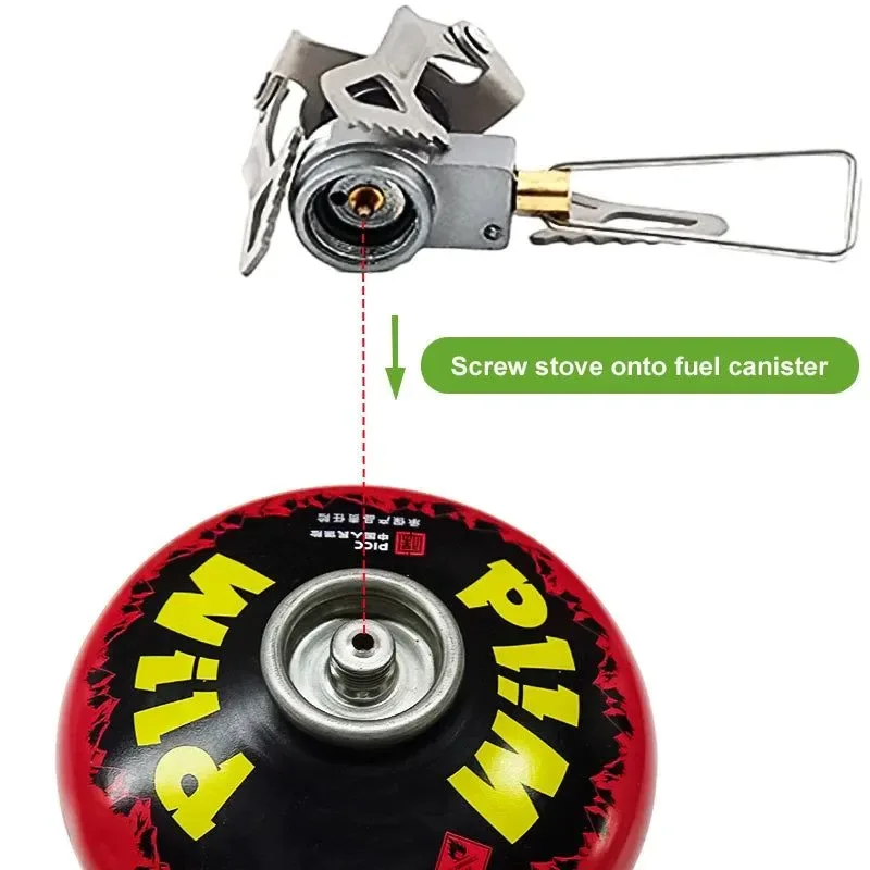 Contemporary BRS Outdoor Gas Stove - Mini Ultralight Titanium Camping Gas Burner for Hiking and Survival BRS-3000T Features：Specification Notes Outstanding