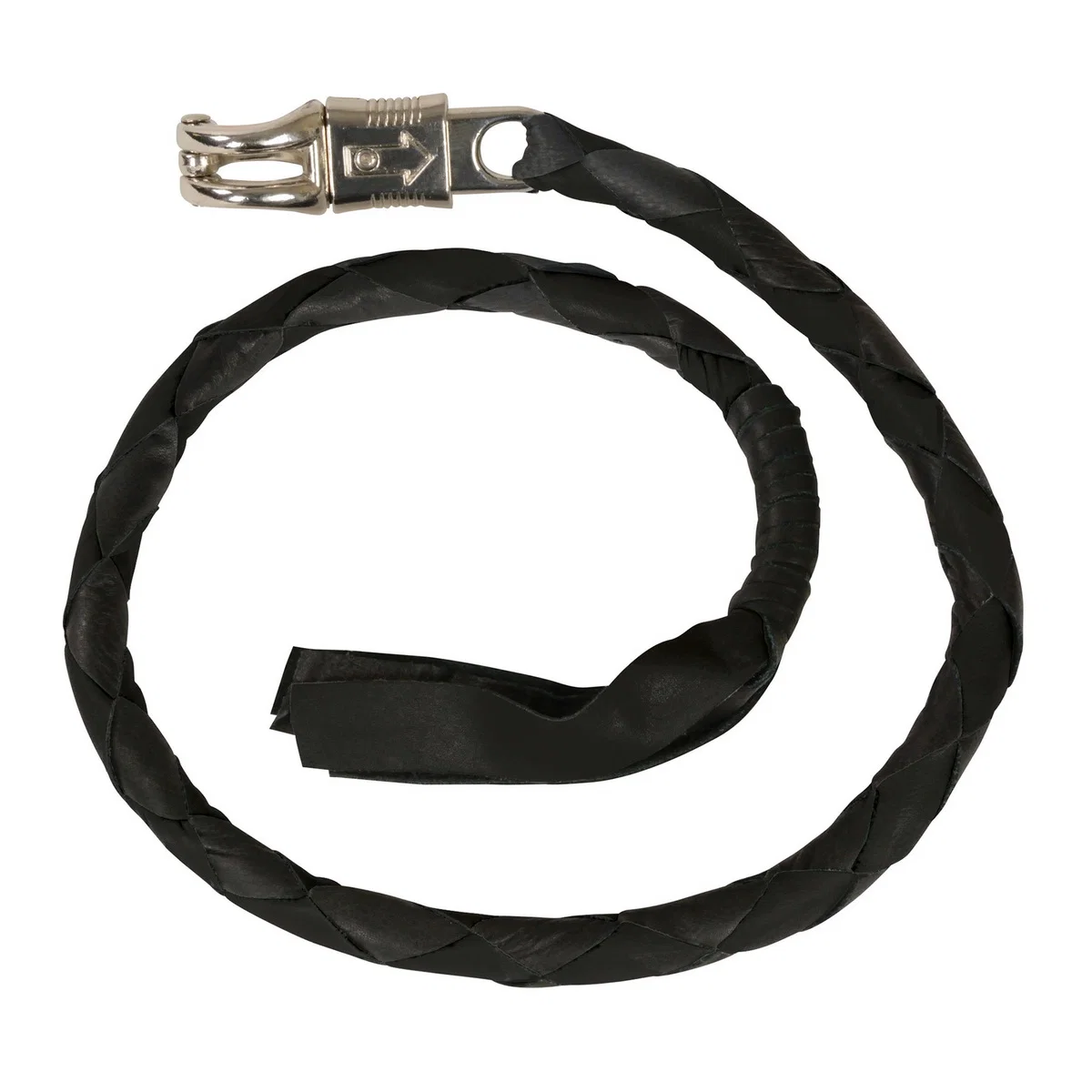 Contemporary Milwaukee Leather 36'' Leather Whip - Black Get Back Whip for Handlebar - Biker Whip - MP7900 Dependable