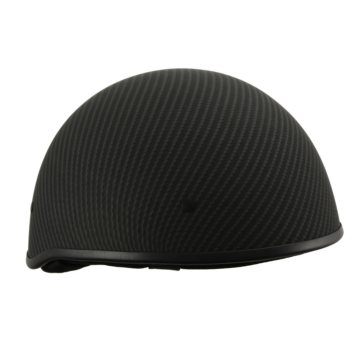 Pure Milwaukee Performance Helmets MPH9712DOT Dot Matte Black Half Motorcycle Helmet Biker Dependable